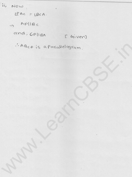 RD Sharma Class 9 Solutions Chapter 14 Quadrilaterals Ex 14.4 11