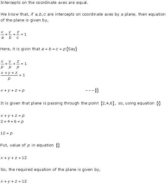 RD Sharma Class 12 Solutions Chapter 29 The Plane 29.2 Q4