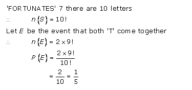 RD-Sharma-class-11 Solutions-Chapter-33-Probability-Ex-33.3-Q-24