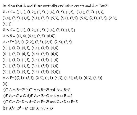Online RD-Sharma-class-11 Solutions-Chapter-33-Probability-Ex-33.2-Q-7 i