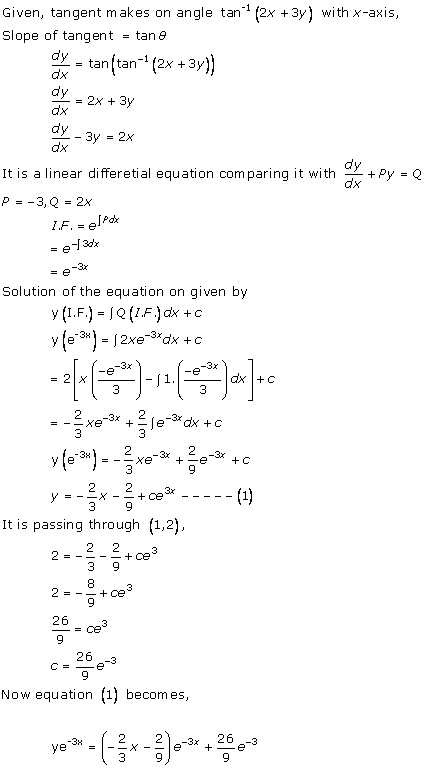 RD Sharma Class 12 Solutions Chapter 22 Differential Equations Ex 22.11 Q18