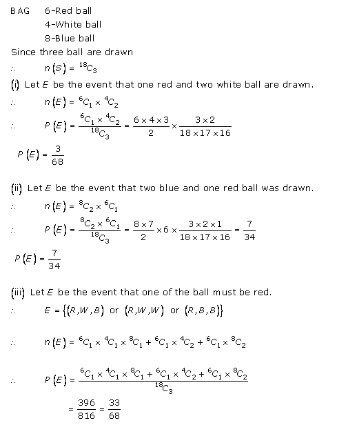RD-Sharma-class-11 Solutions-Chapter-33-Probability-Ex-33.3-Q-17