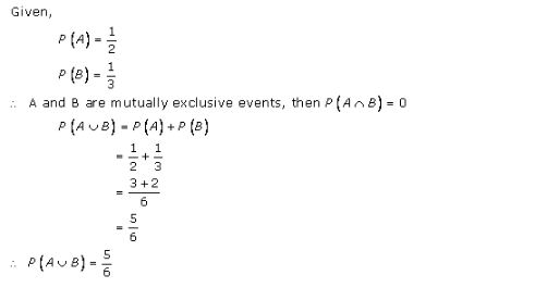 RD-Sharma-class-11 Solutions-Chapter-33-Probability-Ex-33.4-Q-5