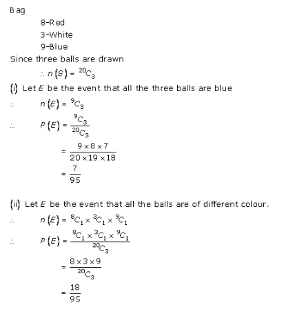 RD-Sharma-class-11 Solutions-Chapter-33-Probability-Ex-33.3-Q-30