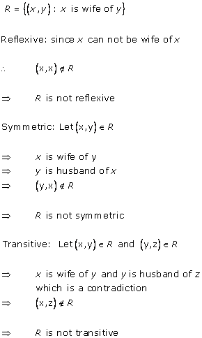 RD Sharma Class 12 Solutions Chapter 1 Relations Ex 1.1 Q1-iii