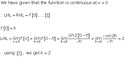 RD Sharma Class 12 Solutions Chapter 9 Continuity Ex 9.1 Q29