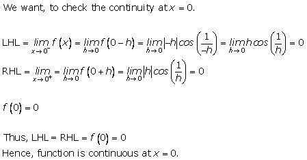 RD Sharma Class 12 Solutions Chapter 9 Continuity Ex 9.1 Q10-i