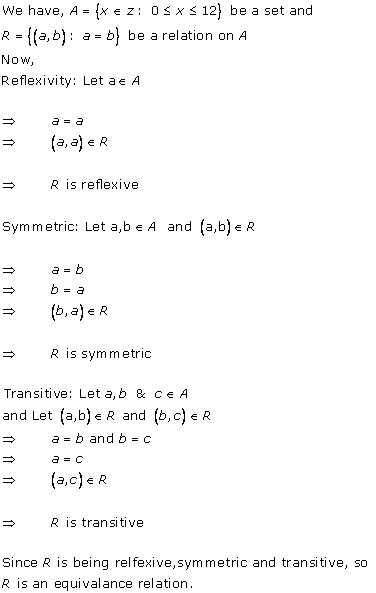 RD Sharma Class 12 Solutions Chapter 1 Relations Ex 1.2 Q8