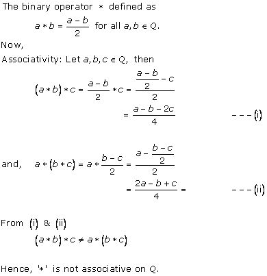 RD Sharma Class 12 Solutions Chapter 3 Binary Operations Ex 3.2 Q9
