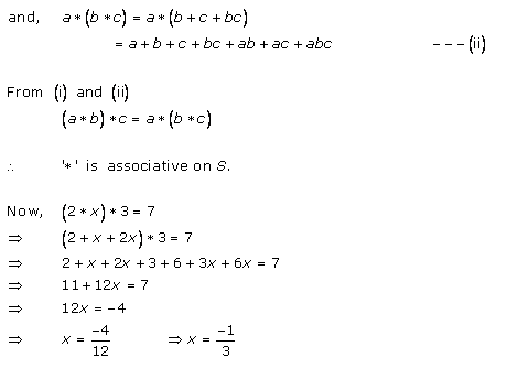 RD Sharma Class 12 Solutions Chapter 3 Binary Operations Ex 3.2 Q8-i