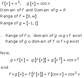 RD Sharma Class 12 Solutions Free online Chapter 2 Functions Ex2.3 Q1-ii