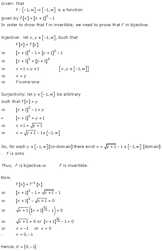 RD Sharma Class 12 Solutions Free online Chapter 2 Functions Ex2.5 Q15