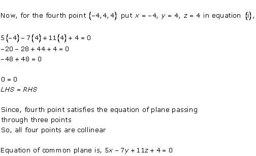 RD Sharma Class 12 Solutions Chapter 29 The Plane 29.1 Q2-i