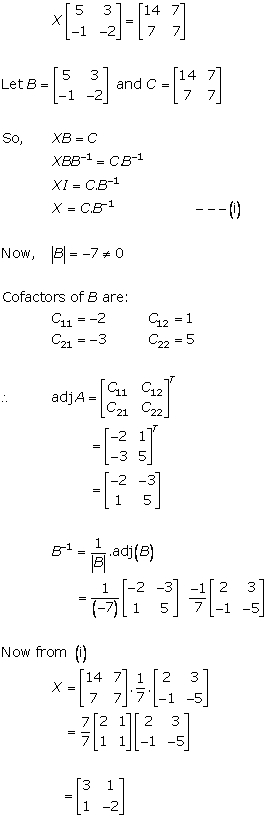 RD Sharma Class 12 Solutions Chapter 7 Adjoint and Inverse of Matrix Ex 7.1 Q31