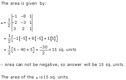 RD Sharma Class 12 Solutions Chapter 6 Determinants Ex 6.3 Q1-iii