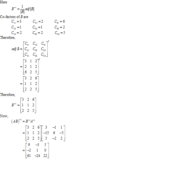 RD Sharma Class 12 Solutions Chapter 7 Adjoint and Inverse of Matrix Ex 7.1 Q36