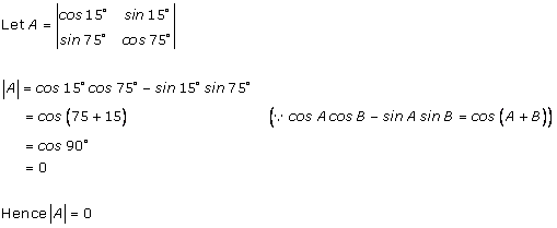 RD Sharma Class 12 Solutions Chapter 6 Determinants Ex 6.1 Q2-iii
