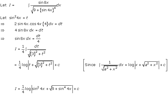 RD Sharma Class 12 Solutions Chapter 19 Indefinite Integrals Ex 19.13 Q8