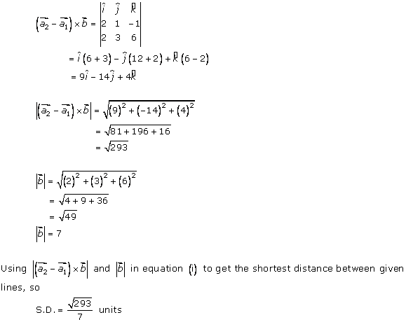 RD Sharma Solutions For Class 12 Straight Line in Space Ex 28.5 Q6-i