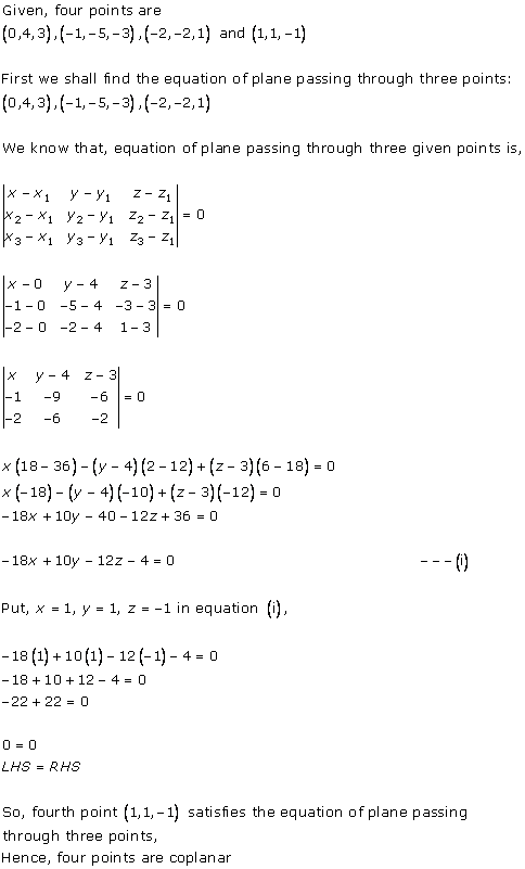 RD Sharma Class 12 Solutions Chapter 29 The Plane 29.1 Q3-ii