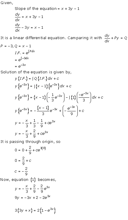 RD Sharma Class 12 Solutions Chapter 22 Differential Equations Ex 22.11 Q22