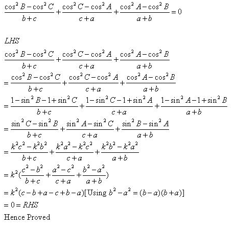 RD-Sharma-Class-11-Solutions-Chapter-10-sine-and-cosine-formulae-and-their-applications-Ex-10.1-q19