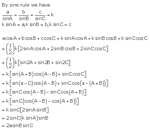 RD-Sharma-Class-11-Solutions-Chapter-10-sine-and-cosine-formulae-and-their-applications-Ex-10.2-q11