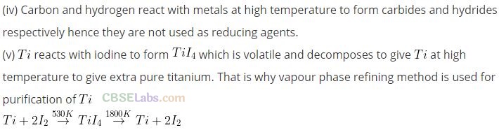 NCERT Exemplar Class 12 Chemistry Chapter 6 General Principles and Processes of Isolation of Elements-40