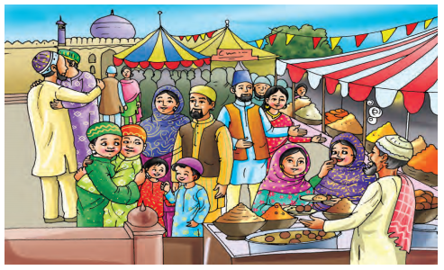 Abhyasvan Bhav Sanskrit Class 9 Solutions Chapter 3 चित्रवर्णनम् 7