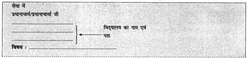 CBSE Class 10 Hindi A पत्र लेखन 2