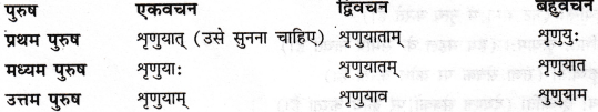 CBSE Class 11 Sanskrit धातुरूपाणि 107