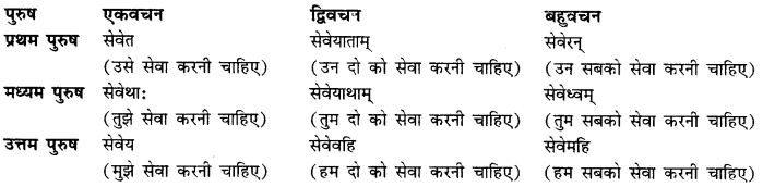 CBSE Class 11 Sanskrit धातुरूपाणि 58