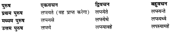 CBSE Class 11 Sanskrit धातुरूपाणि 62