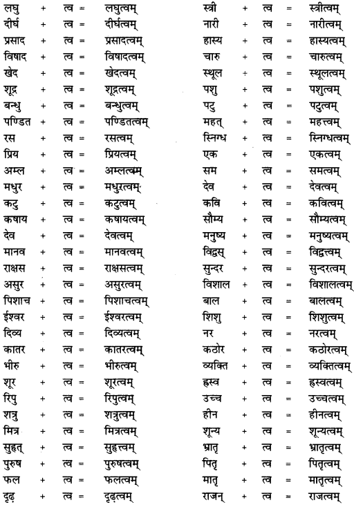 CBSE Class 12 Sanskrit व्याकरणम् प्रकृति-प्रत्यय-विभाग 31