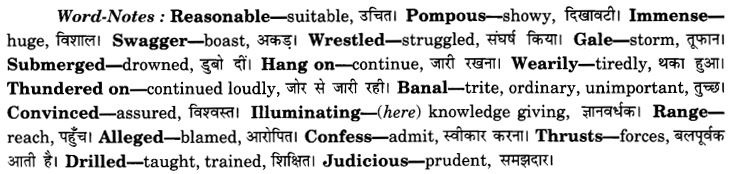 CBSE Class 8 English Unseen Passages Type II Passage 6