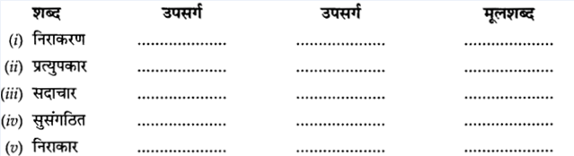 CBSE Class 9 Hindi A व्याकरण उपसर्ग 20