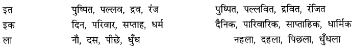 CBSE Class 9 Hindi A व्याकरण प्रत्यय 11