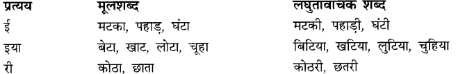 CBSE Class 9 Hindi A व्याकरण प्रत्यय 12