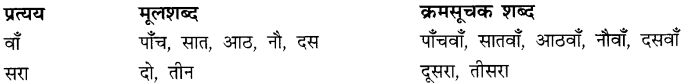 CBSE Class 9 Hindi A व्याकरण प्रत्यय 13
