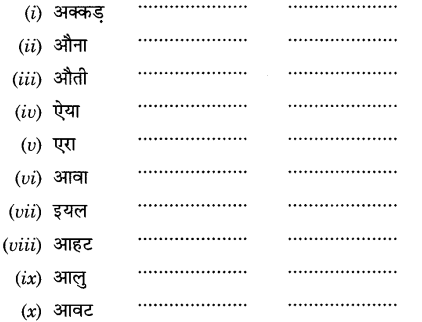 CBSE Class 9 Hindi A व्याकरण प्रत्यय 23