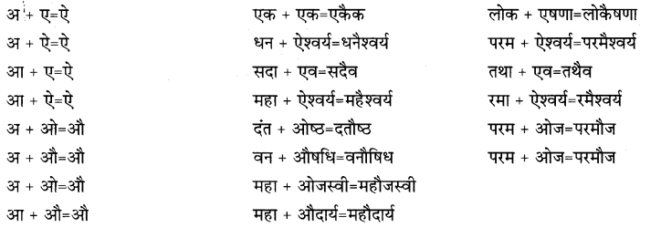 CBSE Class 9 Hindi B व्याकरण संधि 7