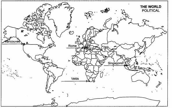 CBSE Previous Year Question Papers Class 12 Geography 2013 Delhi 4