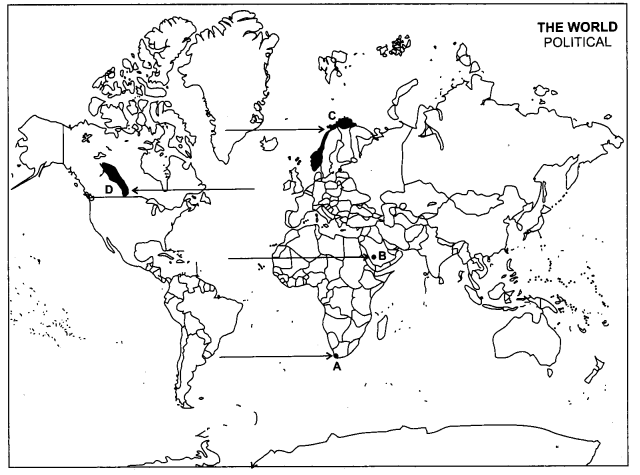 CBSE Previous Year Question Papers Class 12 Geography 2013 Outside Delhi 2
