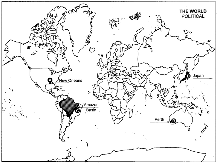 CBSE Previous Year Question Papers Class 12 Geography 2014 Delhi 5