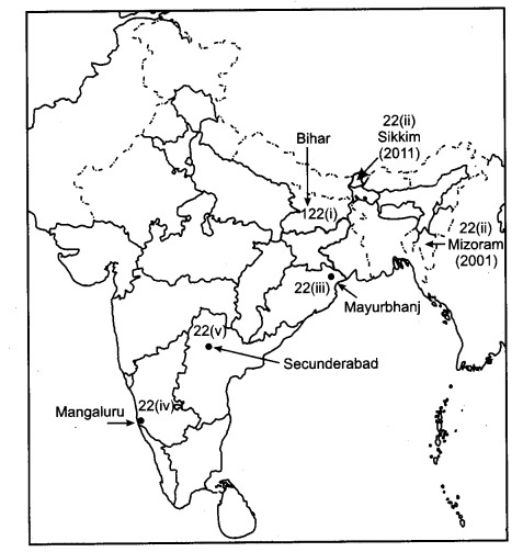 CBSE Previous Year Question Papers Class 12 Geography 2016 Delhi 6