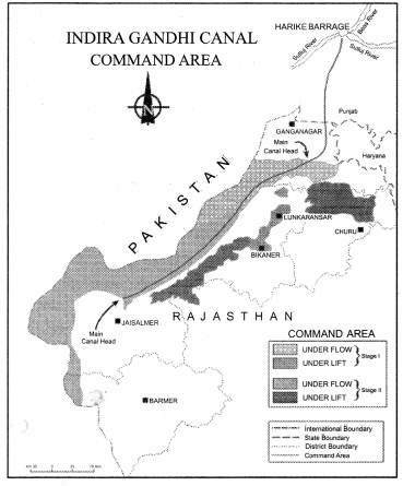 CBSE Previous Year Question Papers Class 12 Geography 2019 Outside Delhi 2