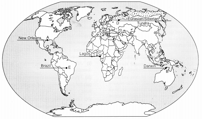 CBSE Previous Year Question Papers Class 12 Geography 2019 Outside Delhi 9