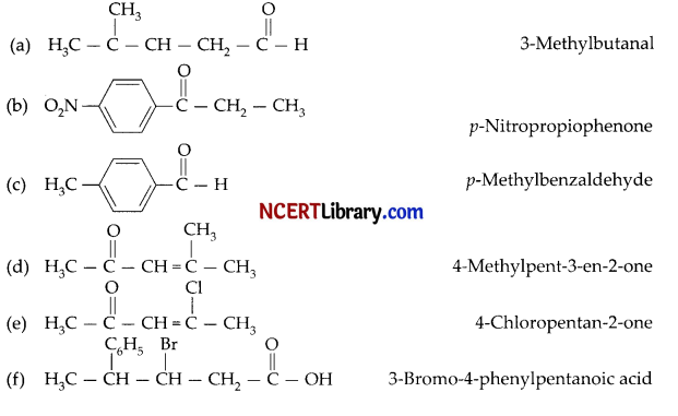 CBSE Sample Papers for Class 12 Chemistry Set 4 with Solutions 12