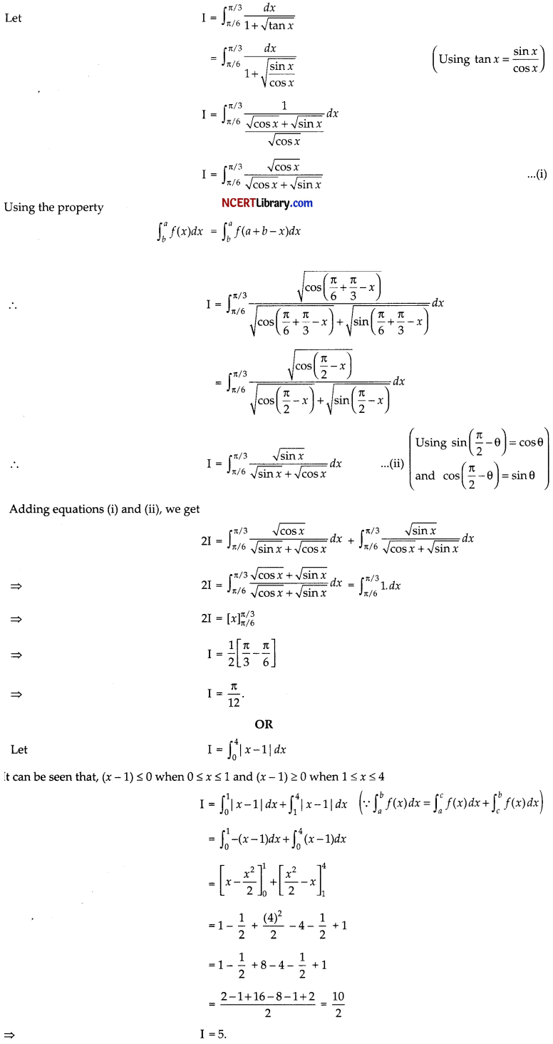 CBSE Sample Papers for Class 12 Maths Set 1 with Solutions img-16
