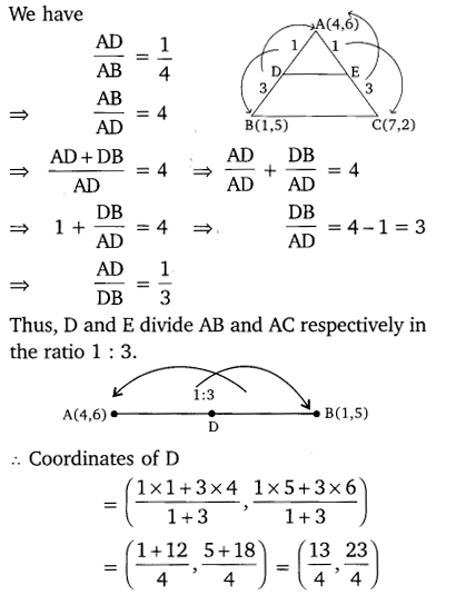 Ch 7 maths Class 10 NCERT Solutions Coordinate Ex 7.4 Free PDF Download Q6